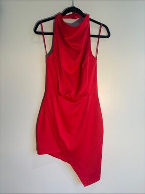 Elliatt Red Camo Midi Dress